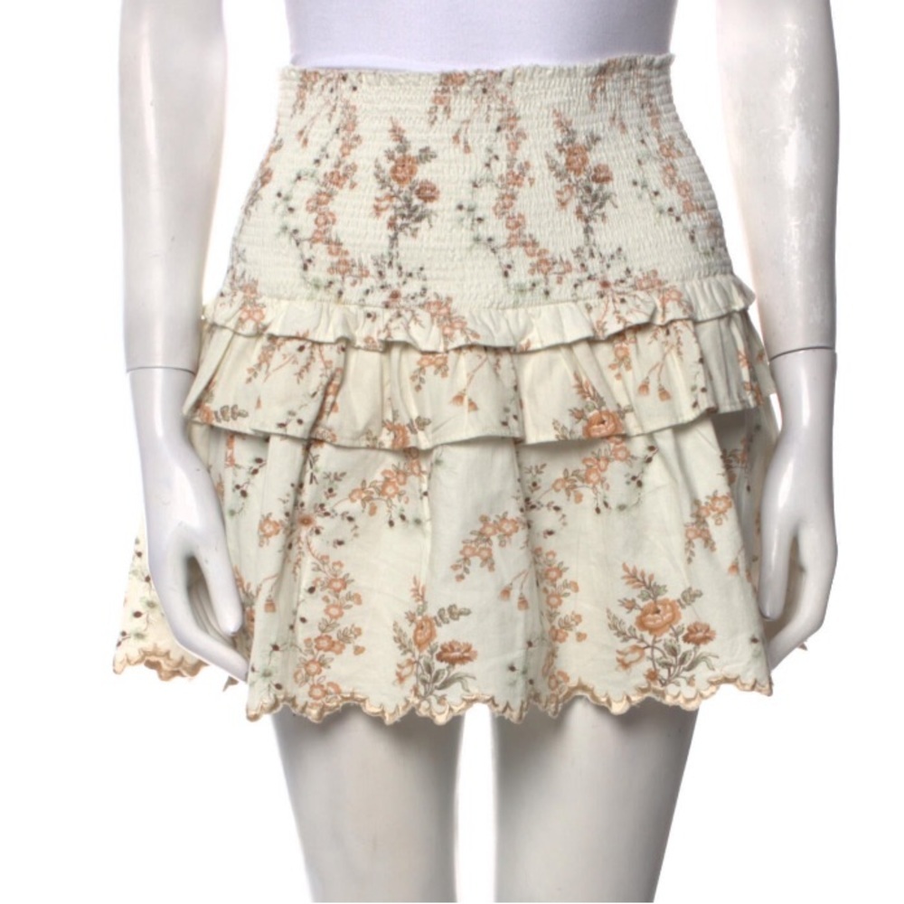 Loveshackfancy mini skirt Large